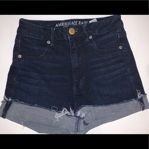 american eagle super stretch shorts